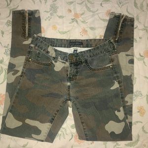 Billabong Camouflage Skinny Jeans
